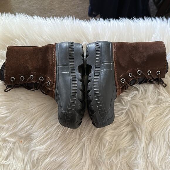 Kids Waterproof Lace Up Boots Size 11 - Picture 2 of 10